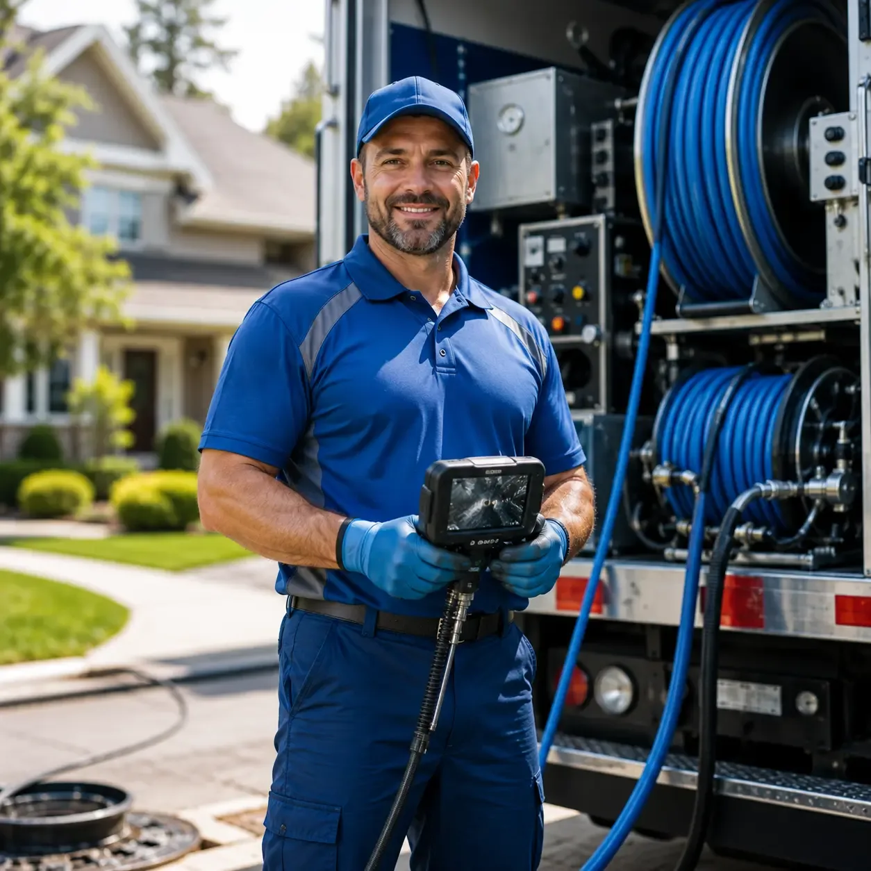 Local outdoor drain cleaning specialists in Fulton, MI